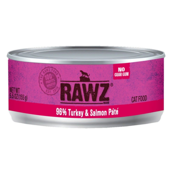 Rawz Natural Pet Food Rawz Natural Pet Food 96% Turkey & Salmon Pâté Cat Food