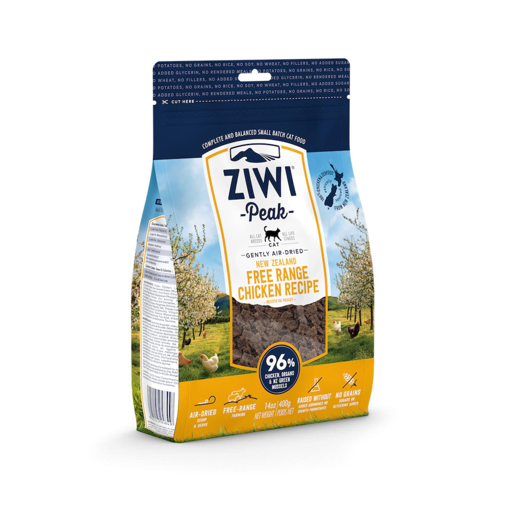 ZIWI Pets ZIWI Peak Original - Gently Air-Dried Chicken Recipe for Cats