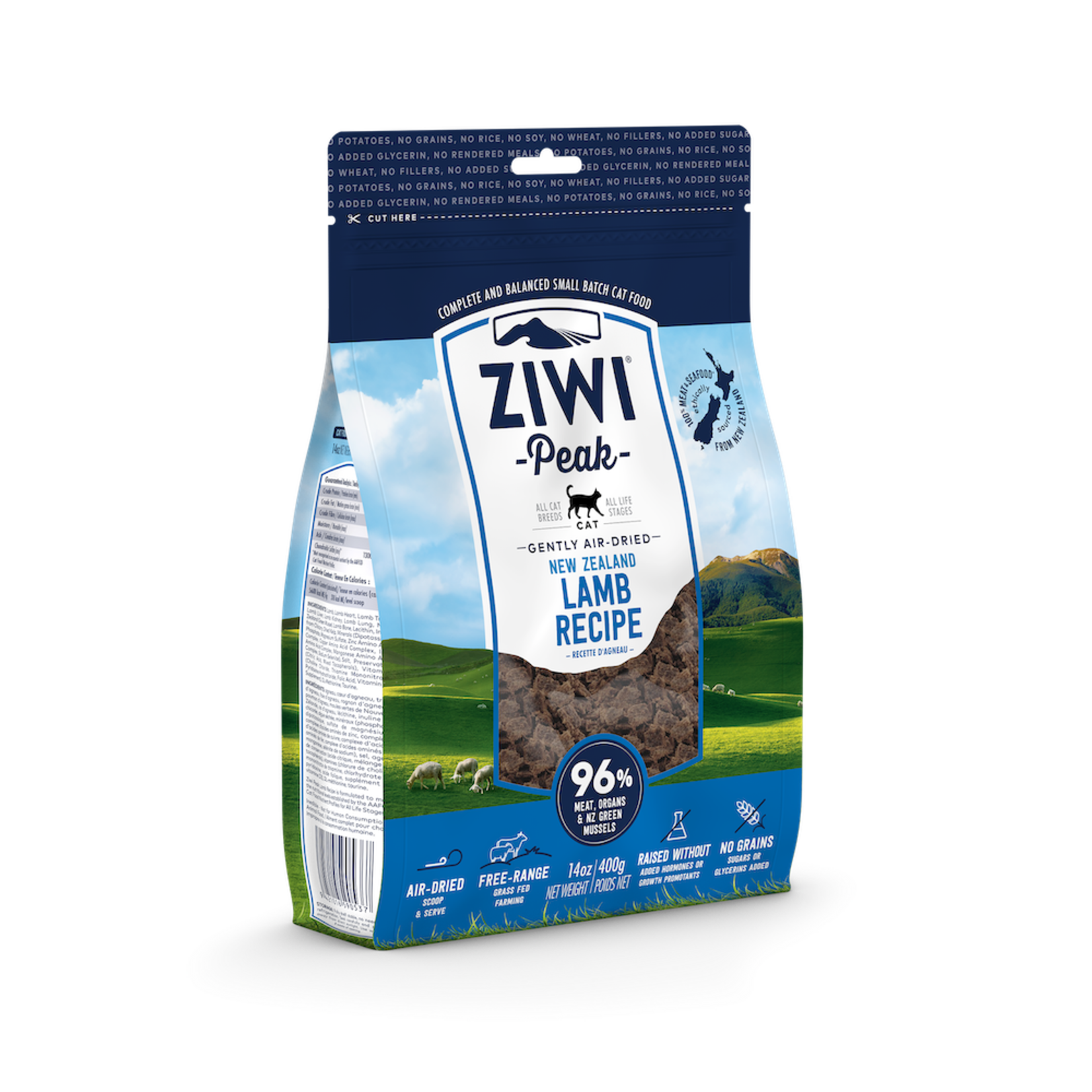 ZIWI Pets ZIWI Peak Original - Gently Air-Dried Lamb Recipe for Cats