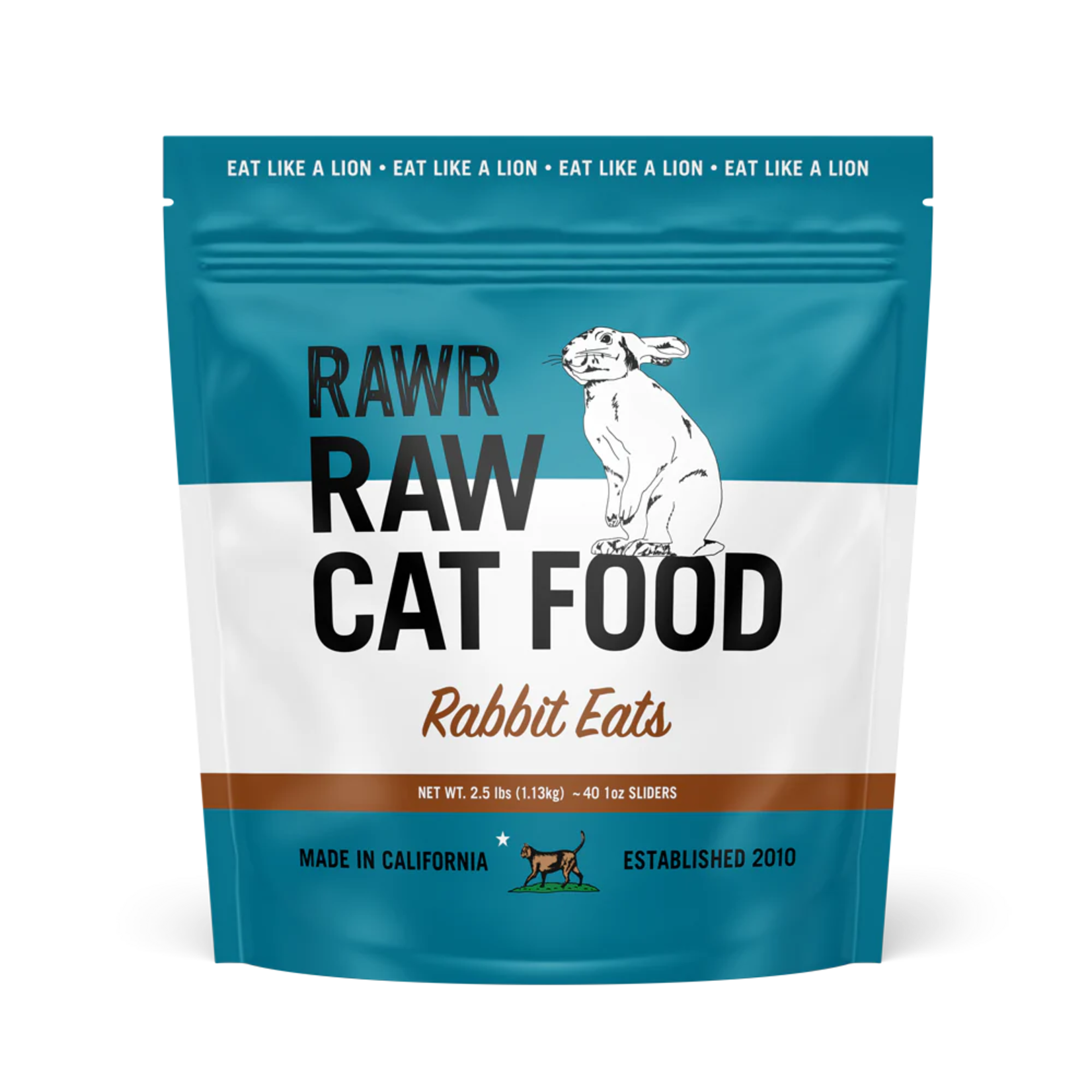 Rawr RAWR Raw Cat Food Rabbit Eats