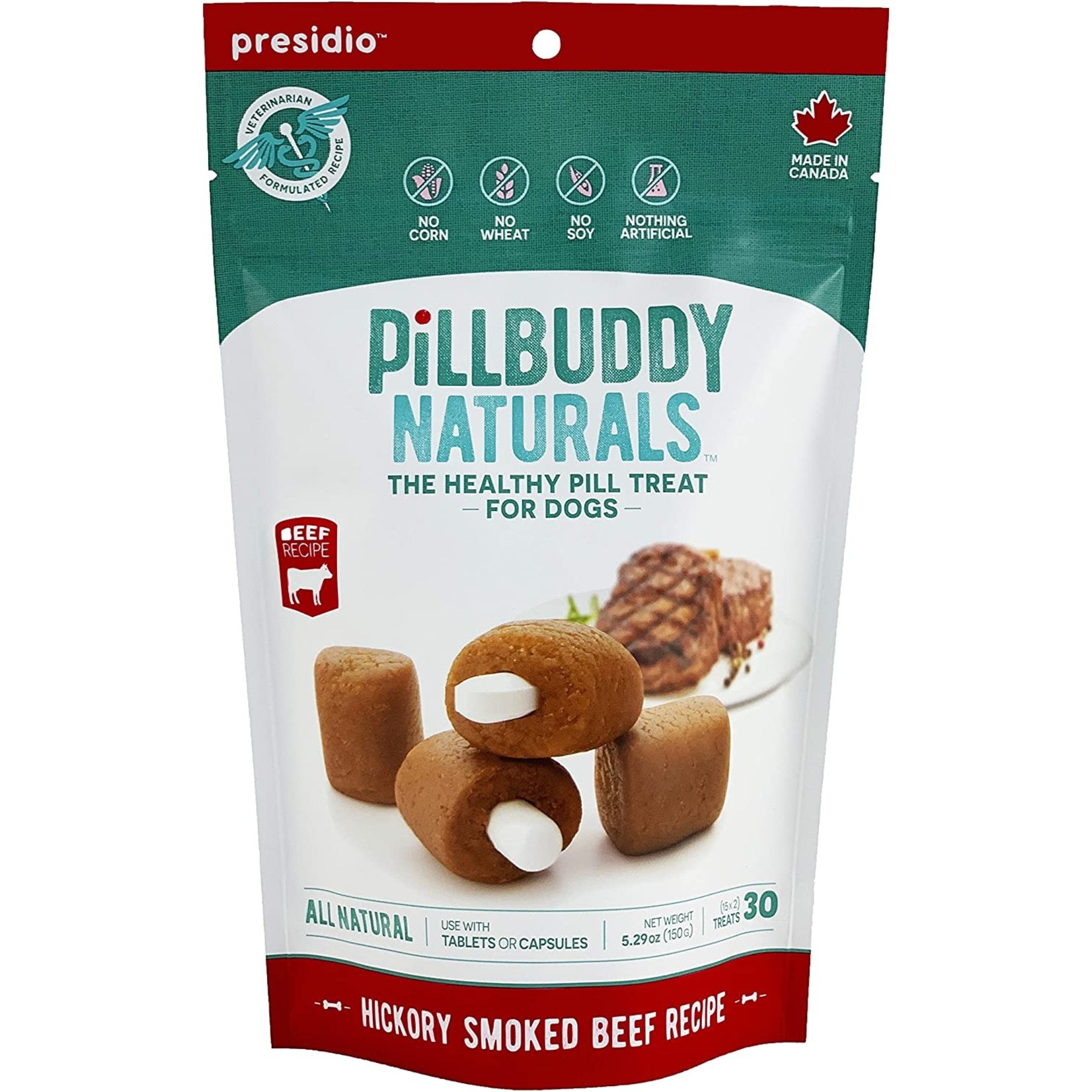 Earthly Earthly Pill Buddy Naturals - Smoked Beef
