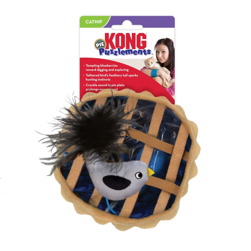 KONG KONG Puzzlements Pie Cat Toy