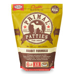 Primal Pet Foods Primal Frozen Raw Patties - Rabbit Formula for Dogs