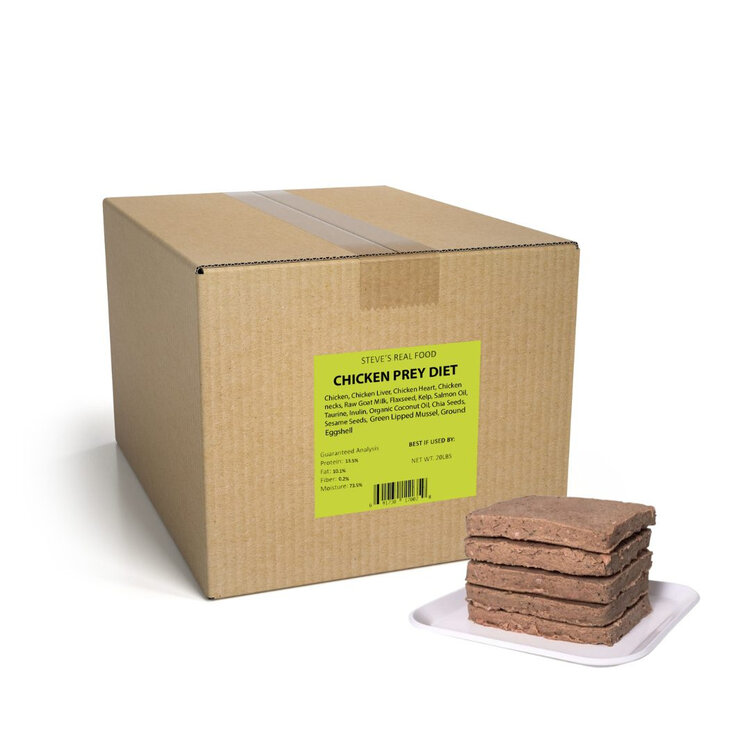 Steve's Real Food Steve's Real Food Prey Diet - Raw Frozen Chicken Patties