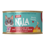 Love, Nala Love, Nala Chicken Flaked with Sweet Potato & Tomato Recipe Dinner in Broth Adult Cat Food