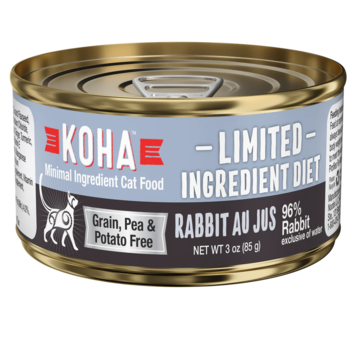 Koha Pet Food Koha Pet Food Limited Ingredient Diet - Rabbit Au Jus for Cats
