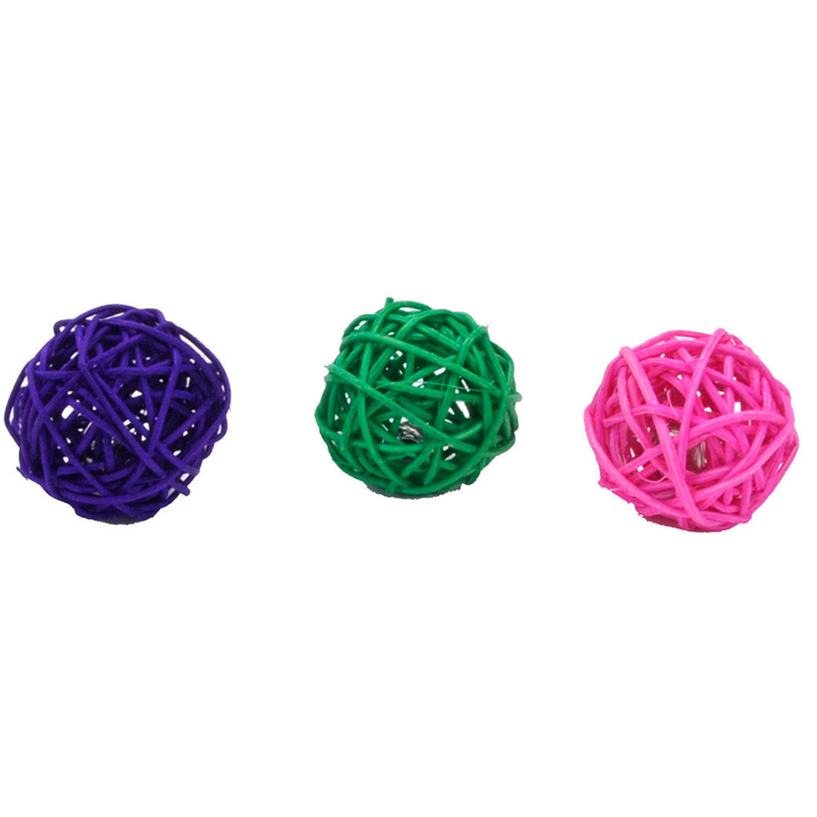Coastal Pet Products Turbo Wicker Ball Bulk Cat Toy