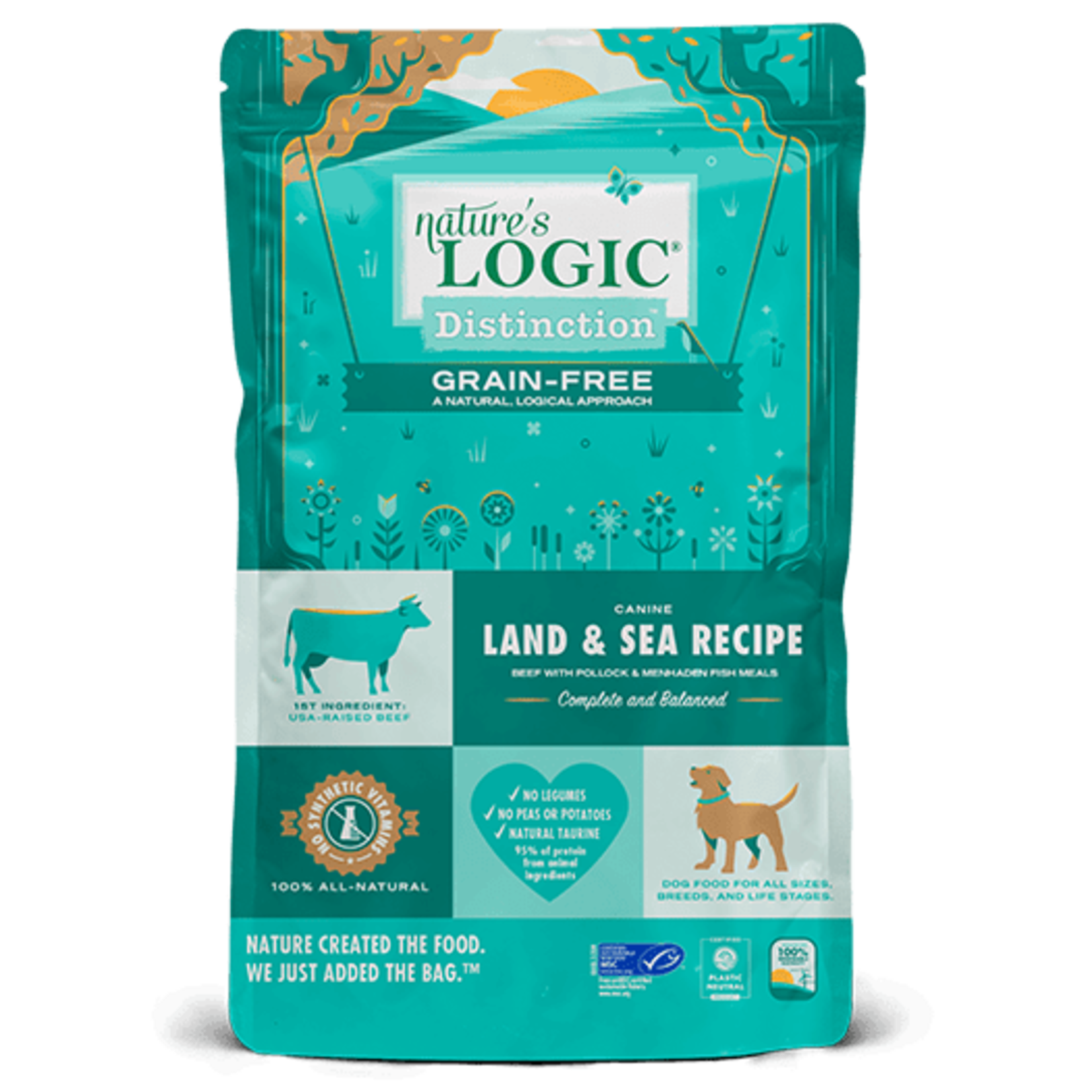 Nature's Logic Nature's Logic Distinction - Grain-Free Canine Land & Sea Recipe