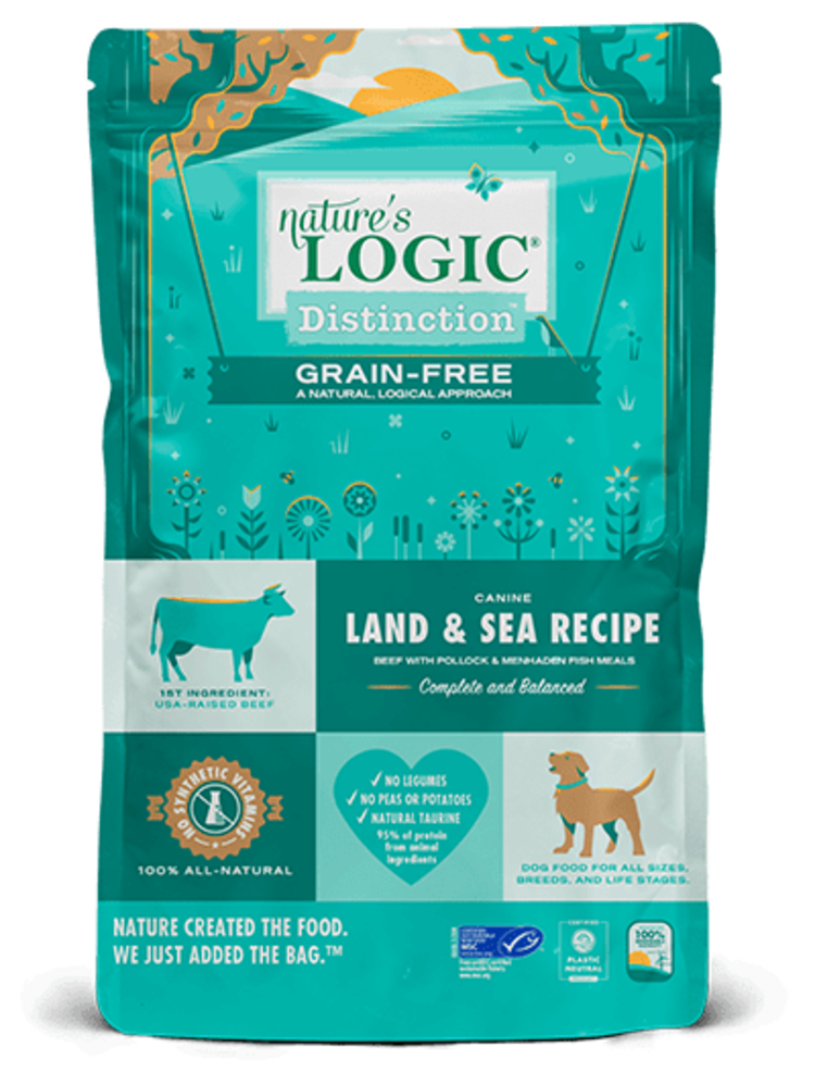 Nature's Logic Nature's Logic Distinction - Grain-Free Canine Land & Sea Recipe