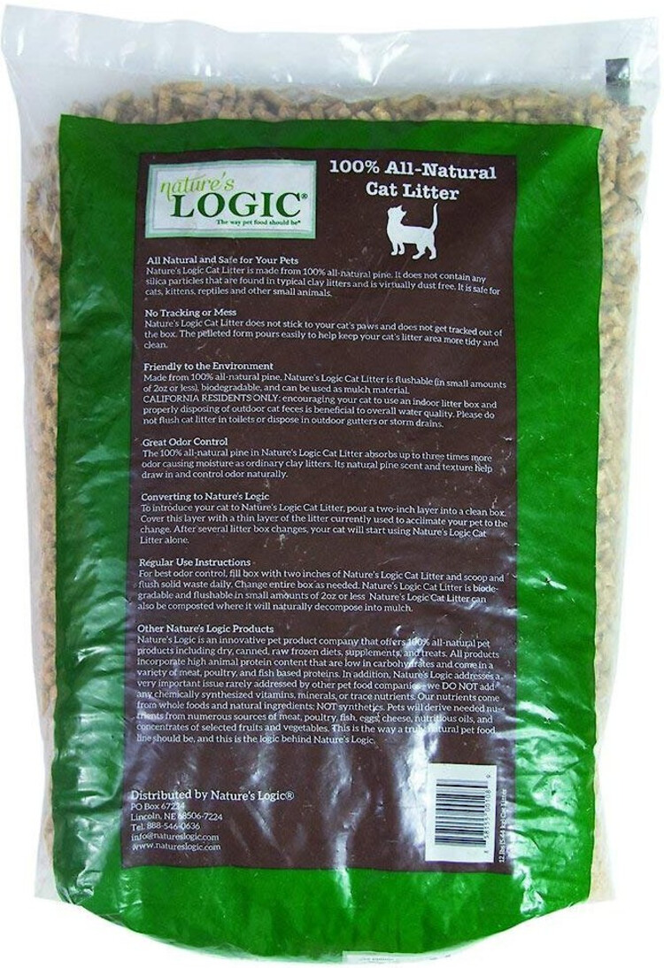 Nature's Logic Nature's Logic 100% All-Natural Cat Litter