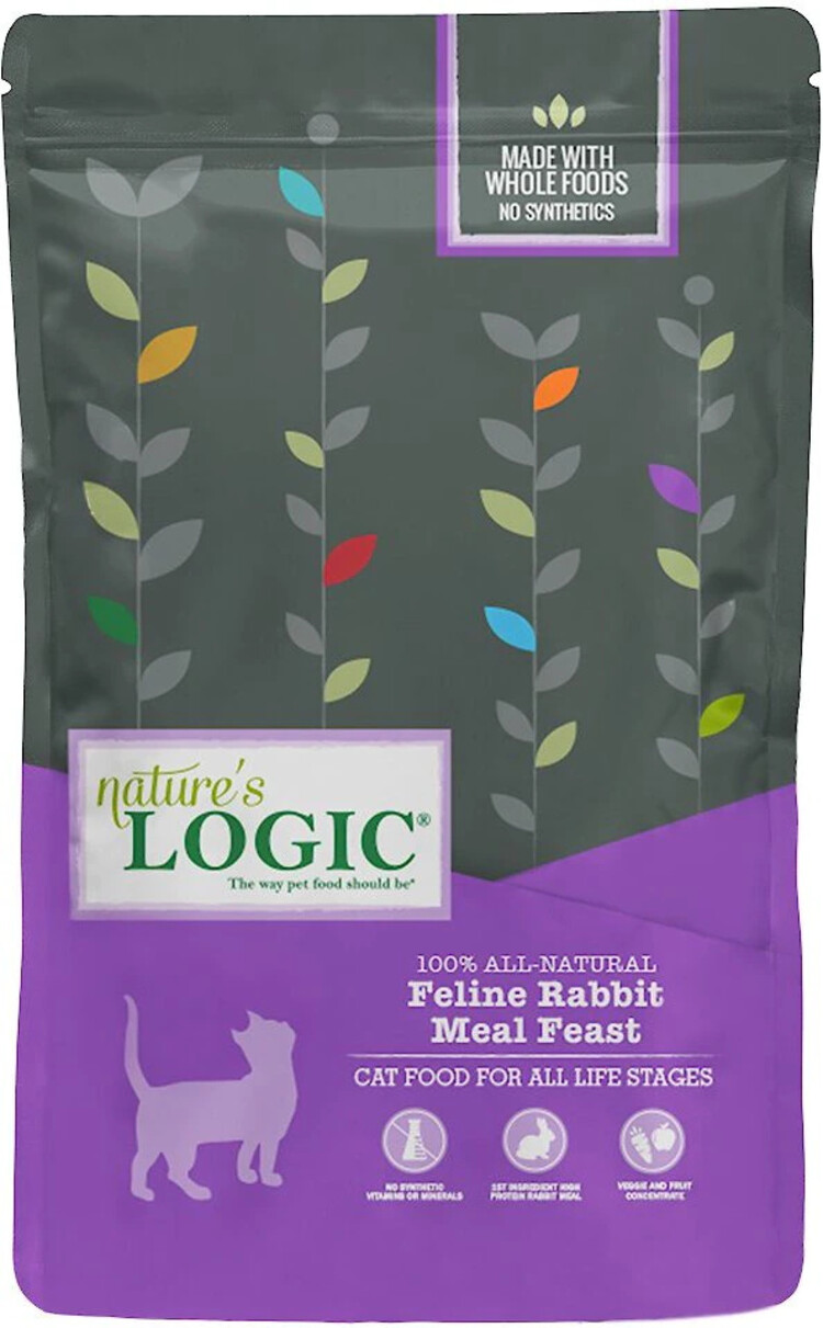 Nature's Logic Nature's Logic Original - Feline Rabbit Meal Feast