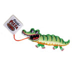 FUZZU Fast Food Gator & Pizza with Organic Catnip Cat Toy