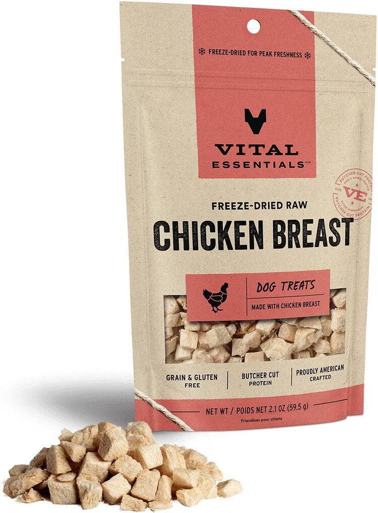 Vital Essentials Vital Essentials Freeze-Dried Raw Chicken Breast Dog Treats