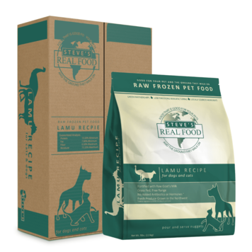 Steve's Real Food Steve's Real Food Raw Frozen Lamu Nuggets for Dogs & Cats