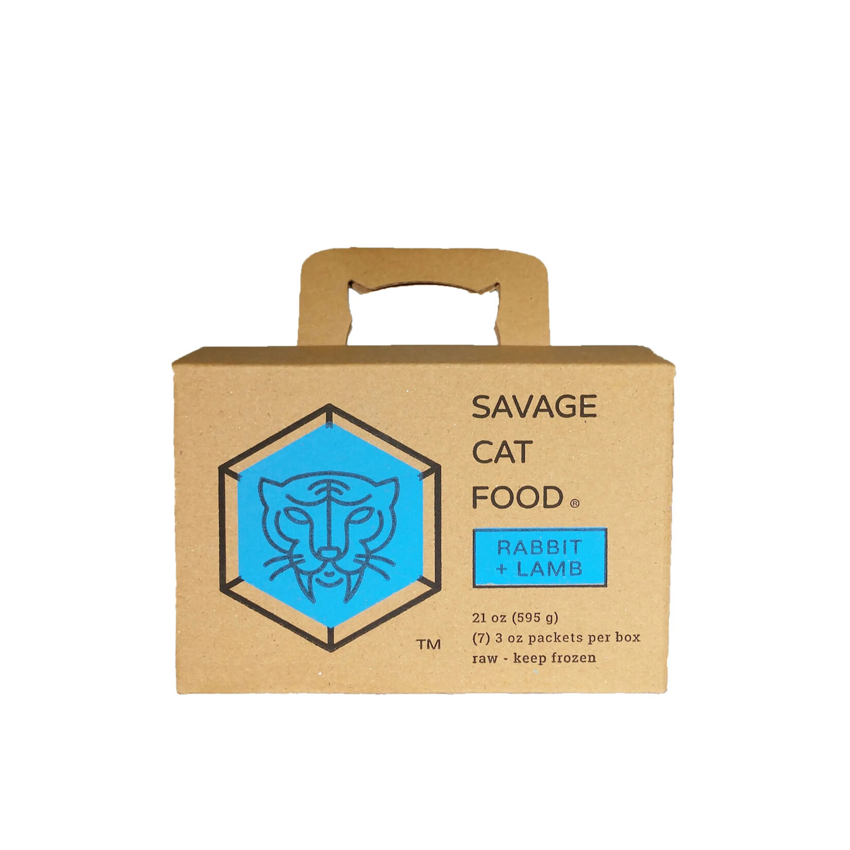 Savage Cat Food Savage Cat Food Rabbit + Lamb Box