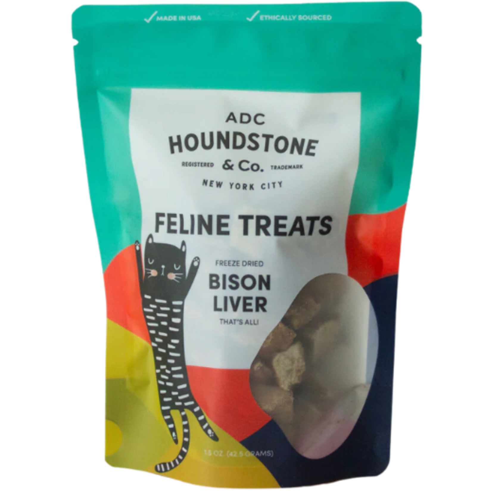 ADC Houndstone & Co. ADC Houndstone & Co. Feline Treats - Freeze Dried Bison Liver Treats
