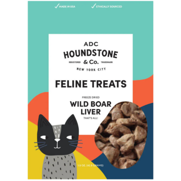 ADC Houndstone & Co. ADC Houndstone & Co. Feline Treats - Freeze Dried Wild Boar Liver Treats