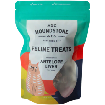 ADC Houndstone & Co. ADC Houndstone & Co. Feline Treats - Freeze Dried Antelope Liver Treats