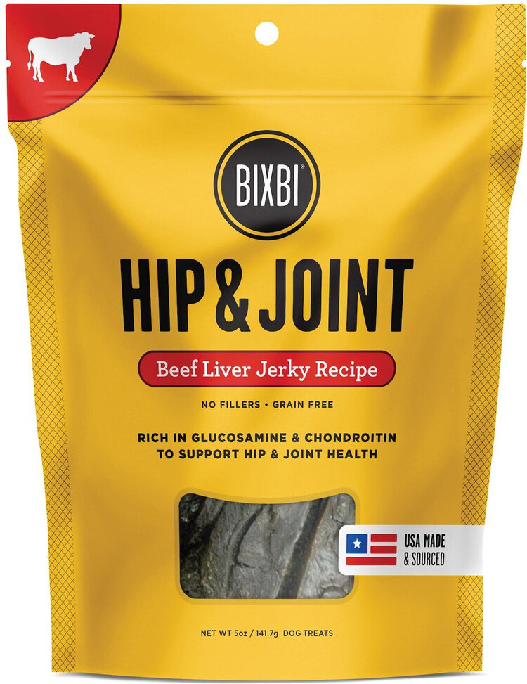Bixbi Bixbi Hip & Joint - Beef Liver Jerky Recipe
