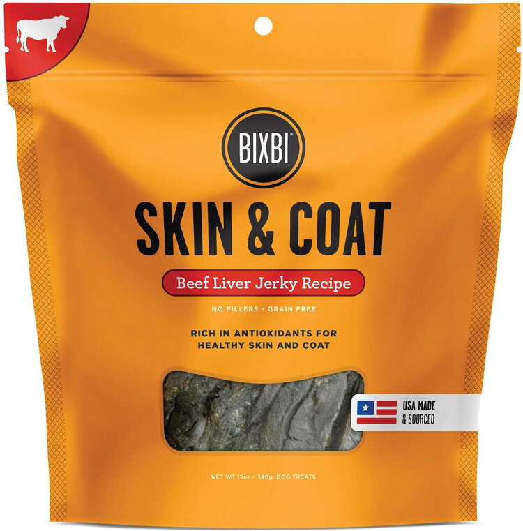 Bixbi Bixbi Skin & Coat - Beef Liver Jerky Recipe
