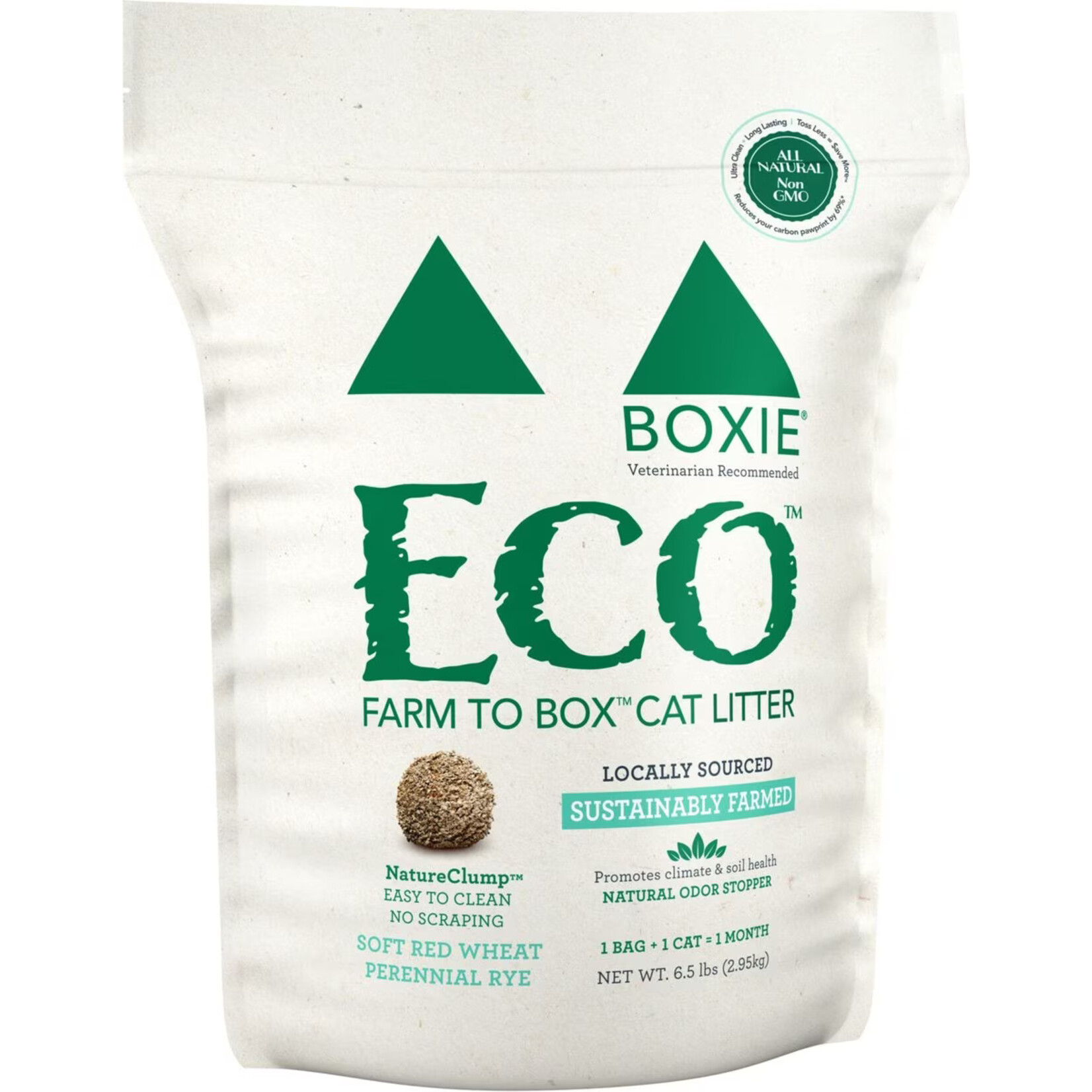Boxiecat Boxiecat Eco Farm to Box Plant-based Clumping Cat Litter