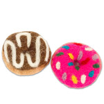 Dharma Dog Karma Cat Karma Cat Donut Wool Cat Toys 2-Pack