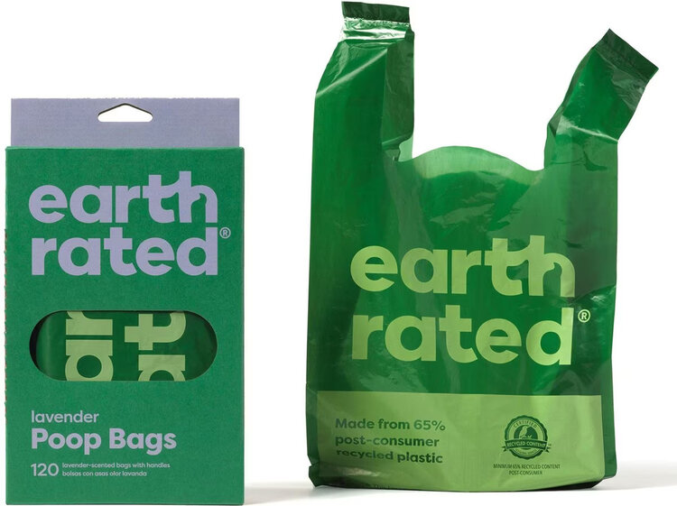 Earth Rated Earth Rated Lavender Scented Poop Bags Handle Bags