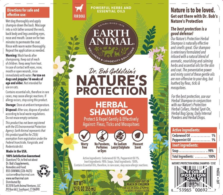 Earth Animal Earth Animal Nature's Protection - Herbal Shampoo