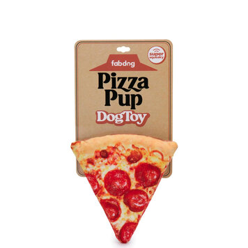 fabdog fabdog Pizza Pup Pizza Dog Toy