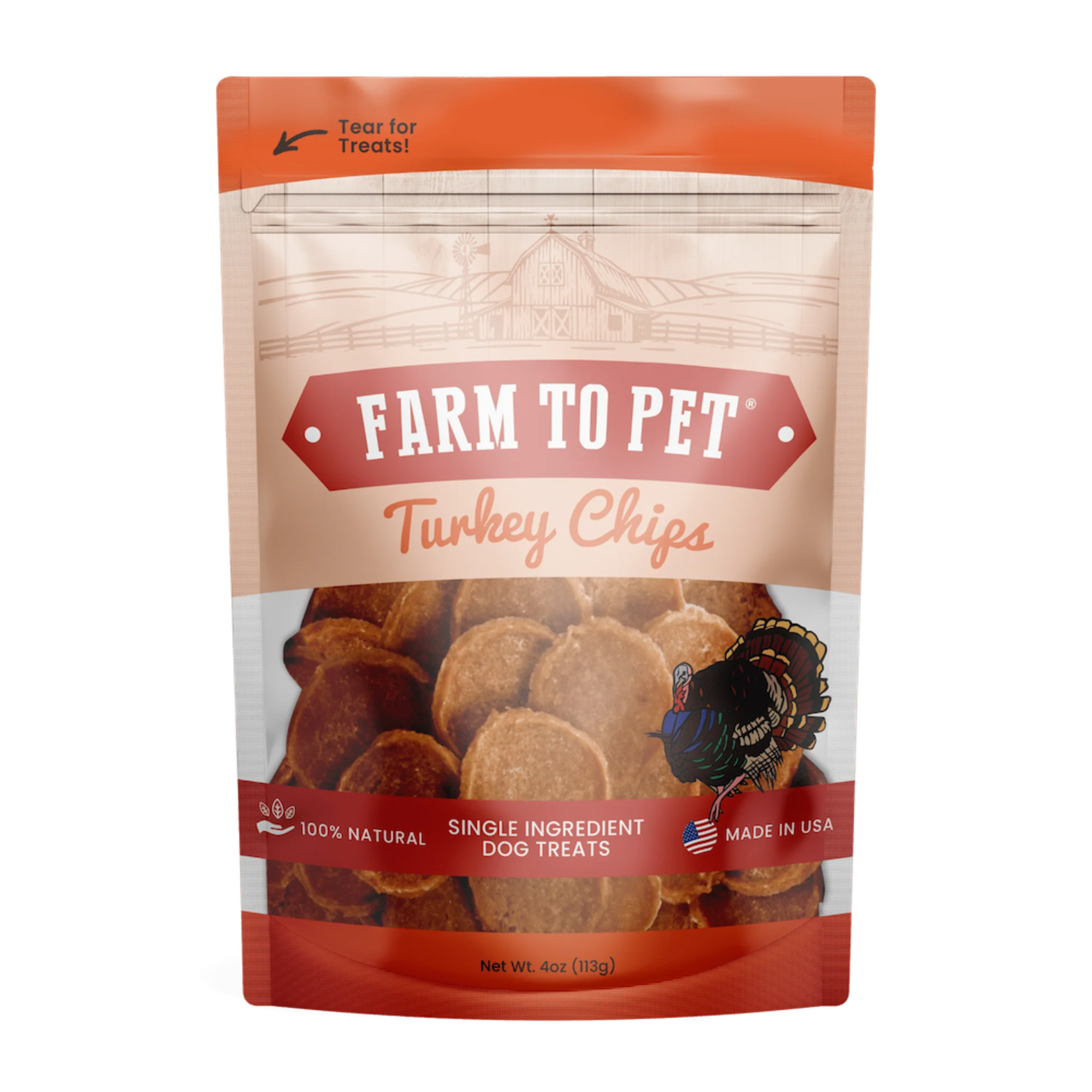 Farm to Pet Farm to Pet Turkey Chips Dog Treats