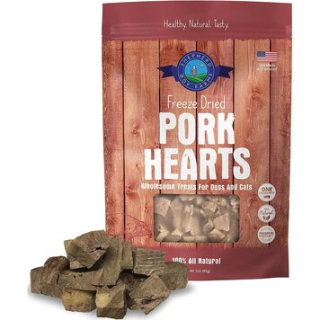 Shepherd Boy Farms Shepherd Boy Farms Freeze Dried Pork Heart Treats
