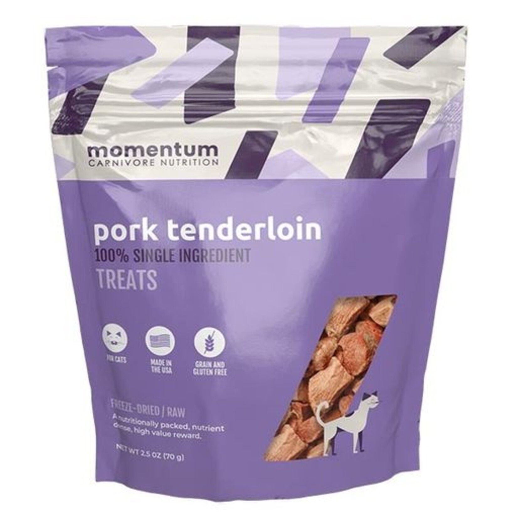 Momentum Carnivore Nutrition Momentum Carnivore Nutrition Pork Tenderloin Cat Treats