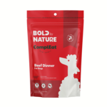Bold by Nature Bold by Nature ComplEat - Frozen Raw Beef Dinner Patties for Dogs