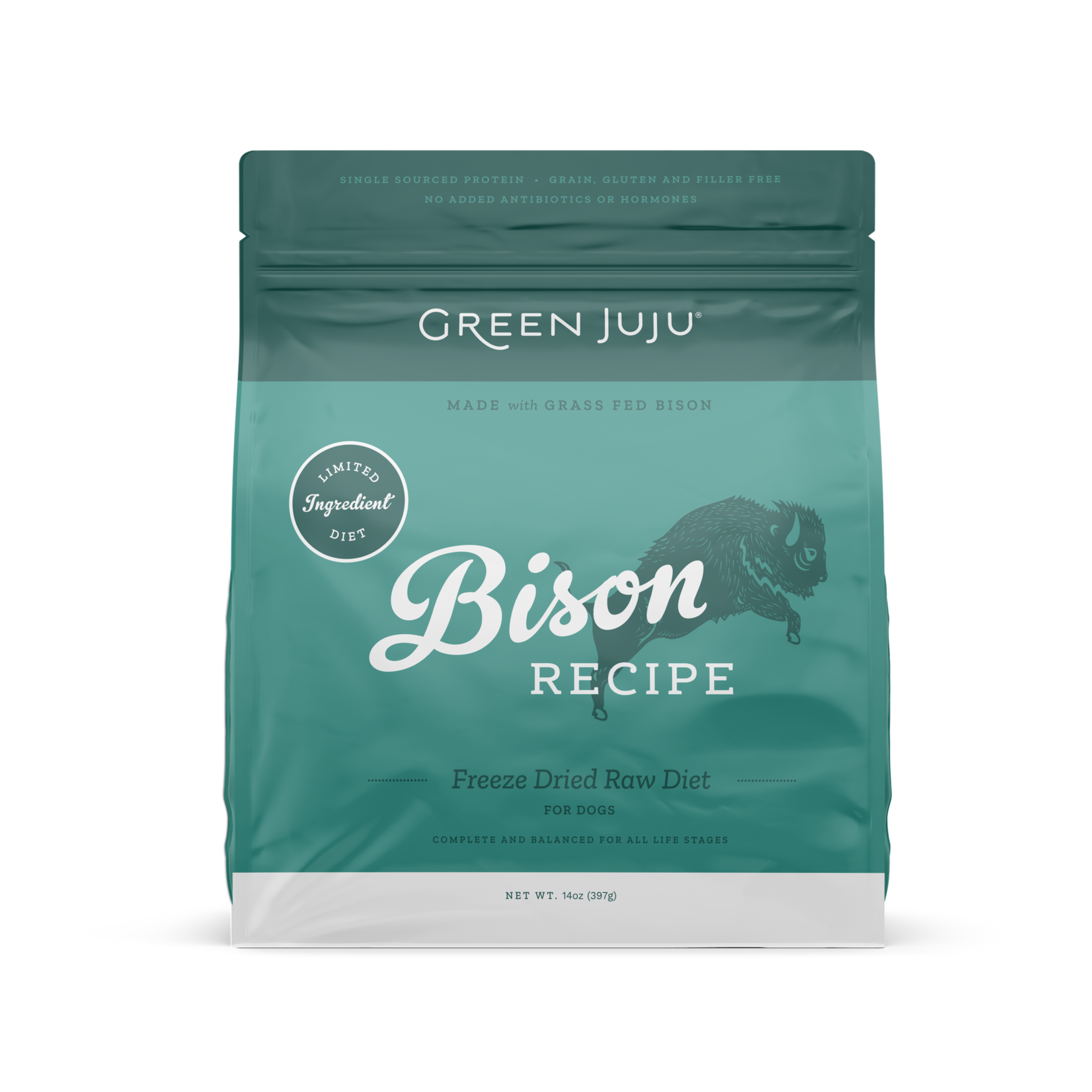 Green Juju Green Juju Freeze Dried Raw Diet - Bison Recipe