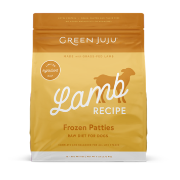 Green Juju Green Juju Frozen Patties - Lamb Recipe Raw Diet