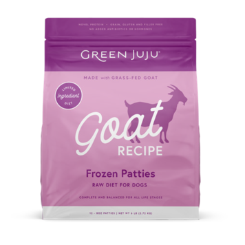 Green Juju Green Juju Frozen Patties - Goat Recipe Raw Diet