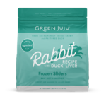 Green Juju Green Juju Frozen Sliders - Rabbit Recipe Raw Diet