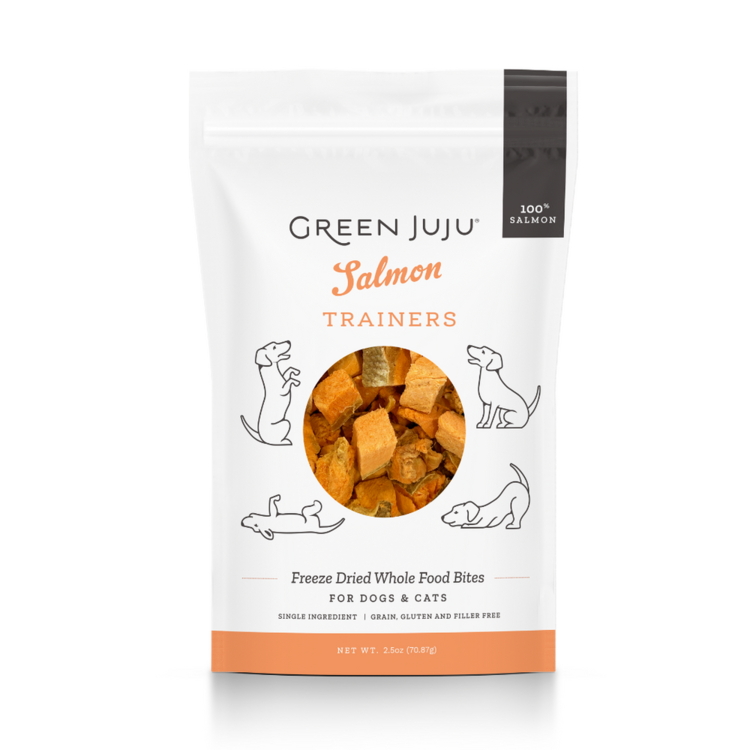 Green Juju Green Juju Freeze Dried Whole Food Bites - Salmon Trainers