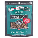 Northwest Naturals Raw Rewards Treats Freeze Dried Chicken Heart for Dogs & Cats