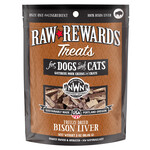 Northwest Naturals Raw Rewards Treats Freeze Dried Bison Liver for Dogs & Cats