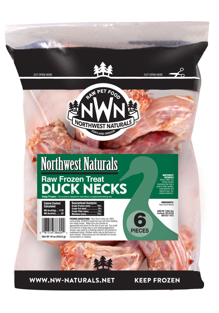 Northwest Naturals Northwest Naturals Raw Frozen Duck Necks