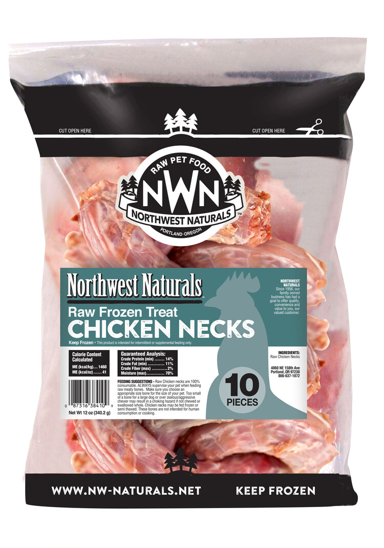 Northwest Naturals Northwest Naturals Raw Frozen Chicken Necks