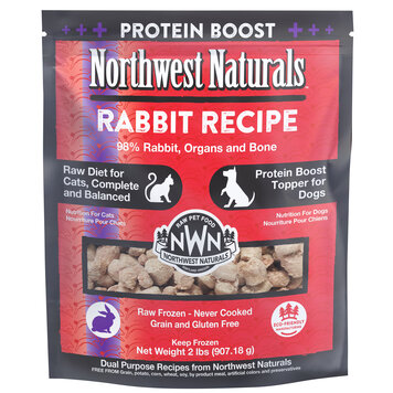 Northwest Naturals Northwest Naturals Raw Diet for Cats - Rabbit Recipe