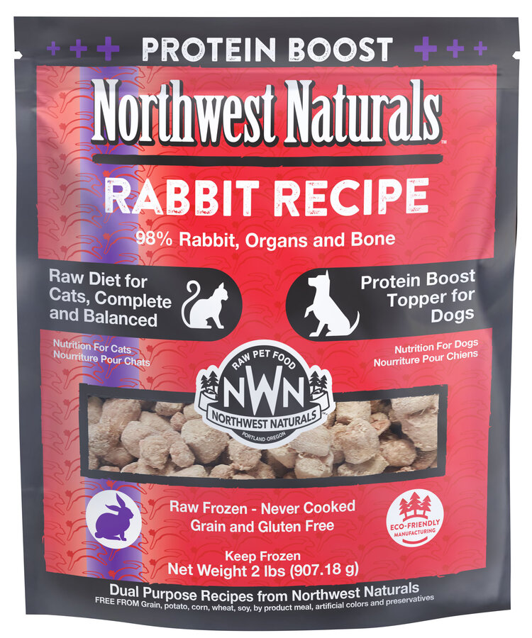 Northwest Naturals Northwest Naturals Raw Diet for Cats - Rabbit Recipe