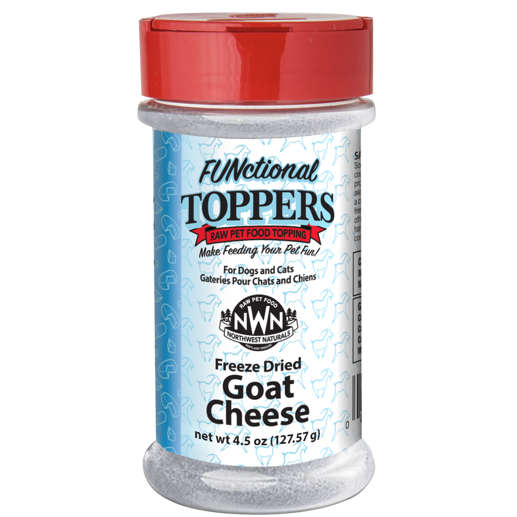 Northwest Naturals Northwest Naturals FUNctional Toppers - Freeze Dried Goat Cheese