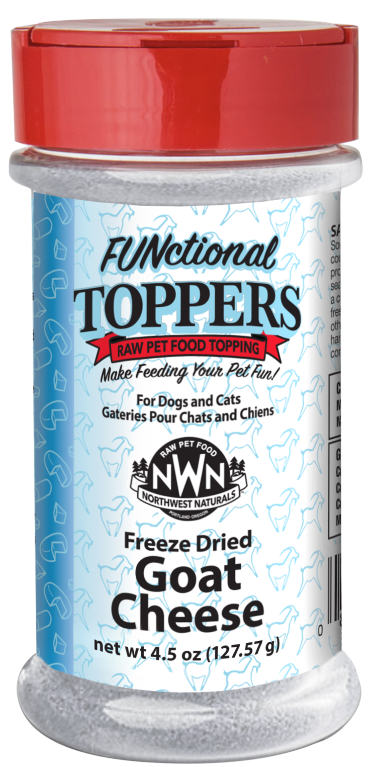 Northwest Naturals Northwest Naturals FUNctional Toppers - Freeze Dried Goat Cheese