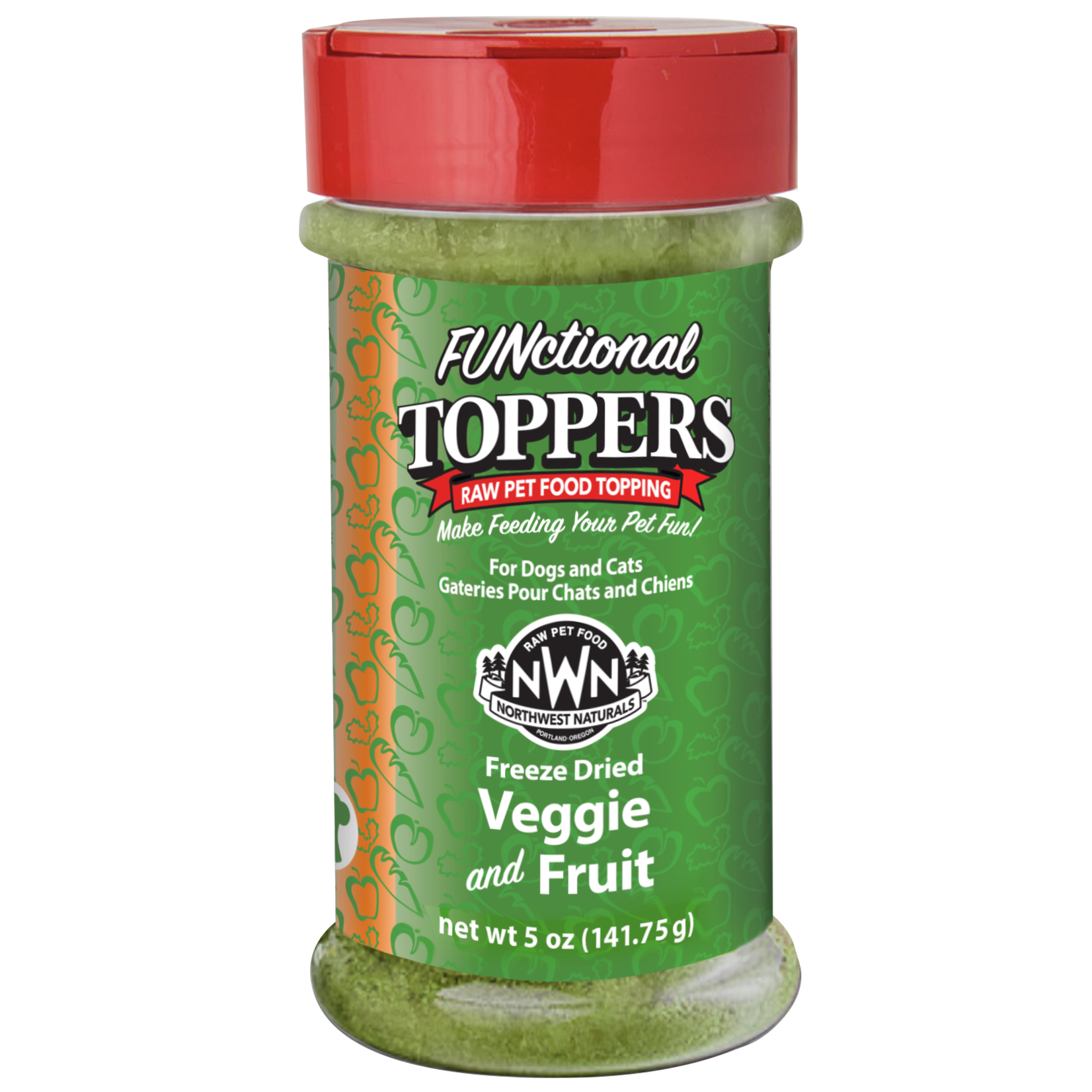 Northwest Naturals Northwest Naturals FUNctional Toppers - Freeze Dried Veggie & Fruit