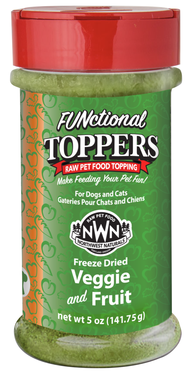 Northwest Naturals Northwest Naturals FUNctional Toppers - Freeze Dried Veggie & Fruit