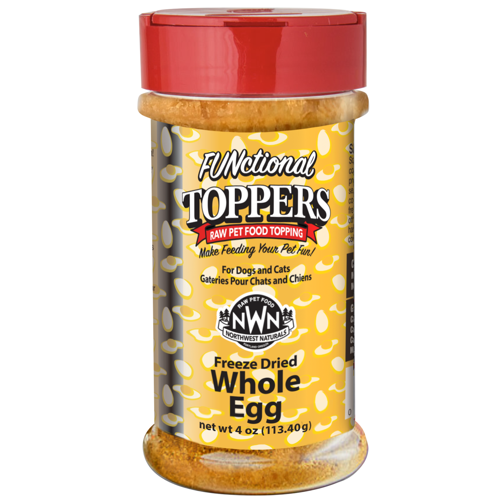 Northwest Naturals Northwest Naturals FUNctional Toppers - Freeze Dried Whole Egg