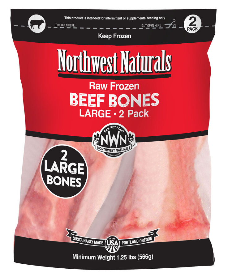 Northwest Naturals Northwest Naturals Frozen Raw Beef Bones 6"-8" (Large)